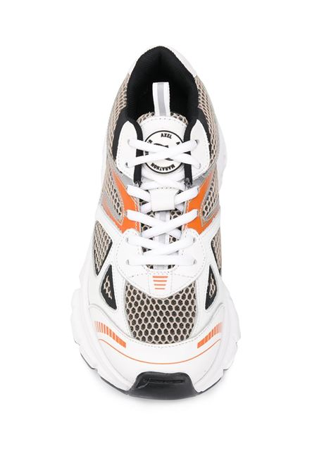 White, orange and black Marathon Runner sneakers - women AXEL ARIGATO | 93013WHTBLKORNG