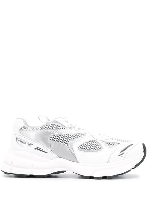White and silver Marathon Runner low-top sneakers - women AXEL ARIGATO | 93036WHTSLVR