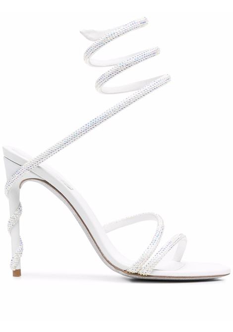 White Cecile rhinestone sandals - women  RENE CAOVILLA | C11339105R001X318