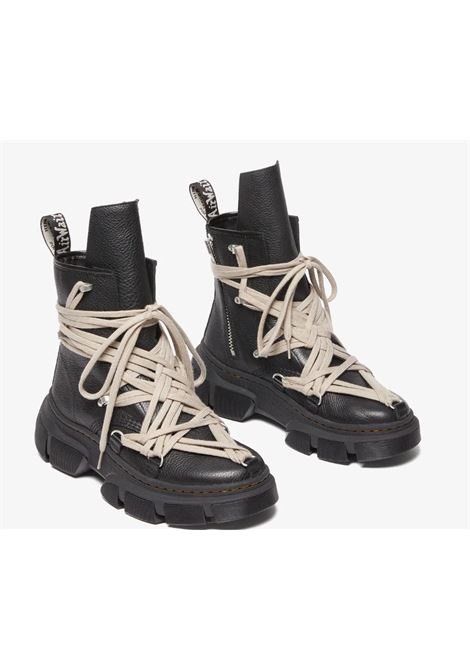 Stivaletti mega lace boot in nero - donna RICK OWENS X DR. MARTENS | DW01D7809200109