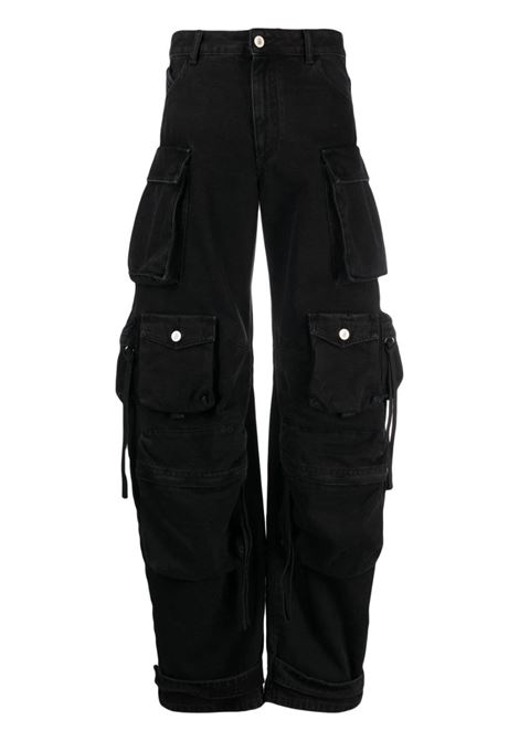 Black fern cargo jeans - women  THE ATTICO | 236WCP84D066100