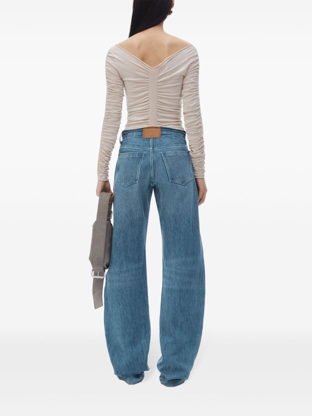 Lucia Ruched Off Shoulder Top Lucia Ruched Off Shoulder Top