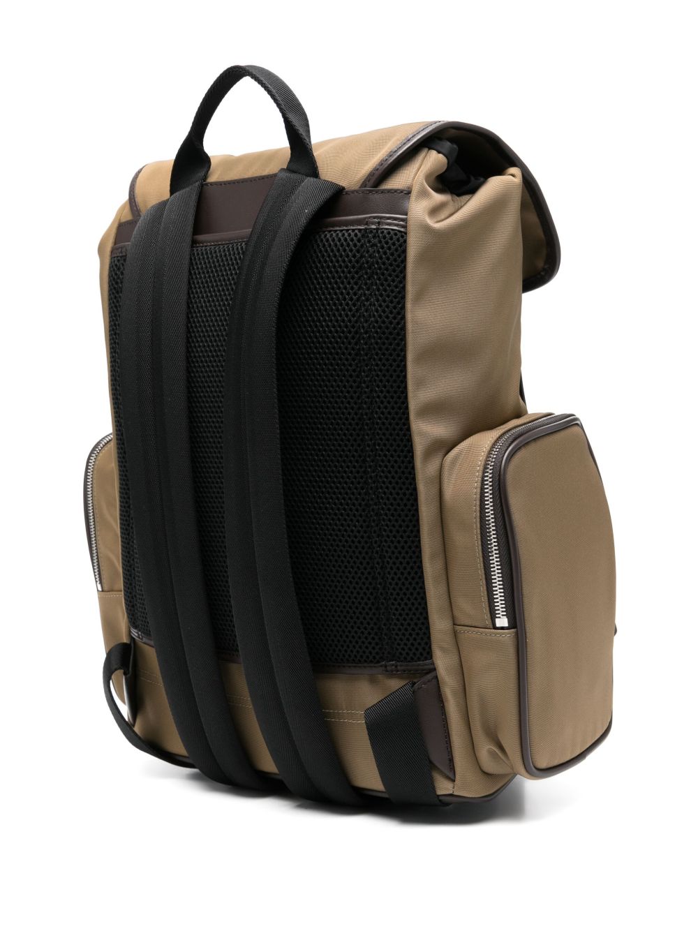 Brown Printed Code Explorer backpack Bally - men - BALLY Brown Printed Code Explorer backpack Bally - men - BALLY