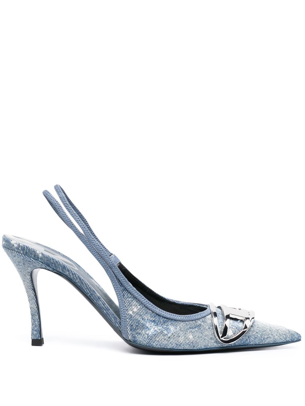 Blue D-Venus 100mm pumps - DIESEL women - DIESEL Blue D-Venus 100mm pumps - DIESEL women - DIESEL