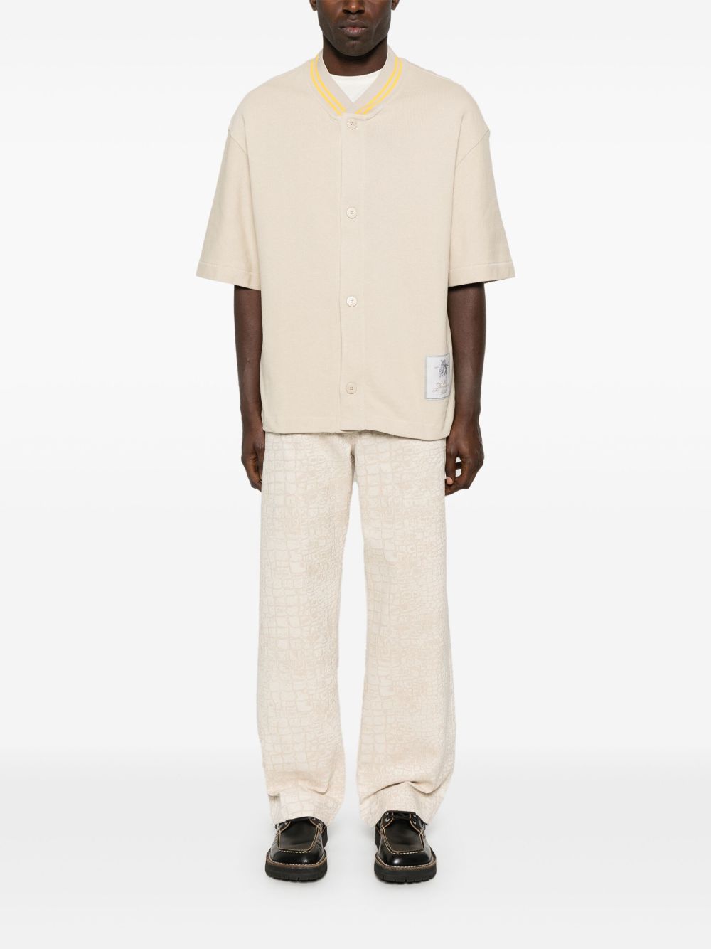 Beige la chemise baseball mc shirt Jacquemus - men
