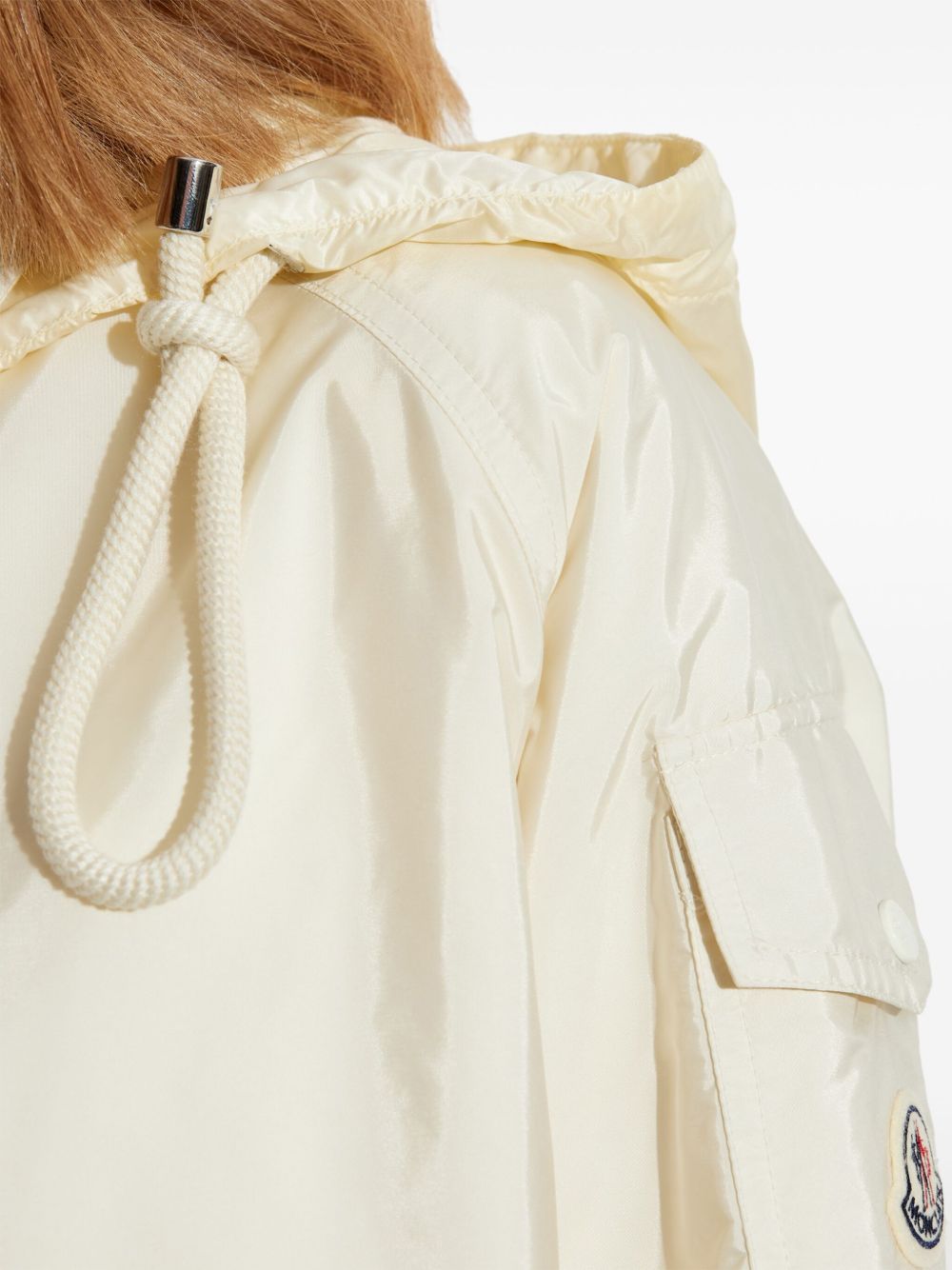 Beige Brosse hooded jacket Moncler - women - MONCLER Beige Brosse hooded jacket Moncler - women - MONCLER