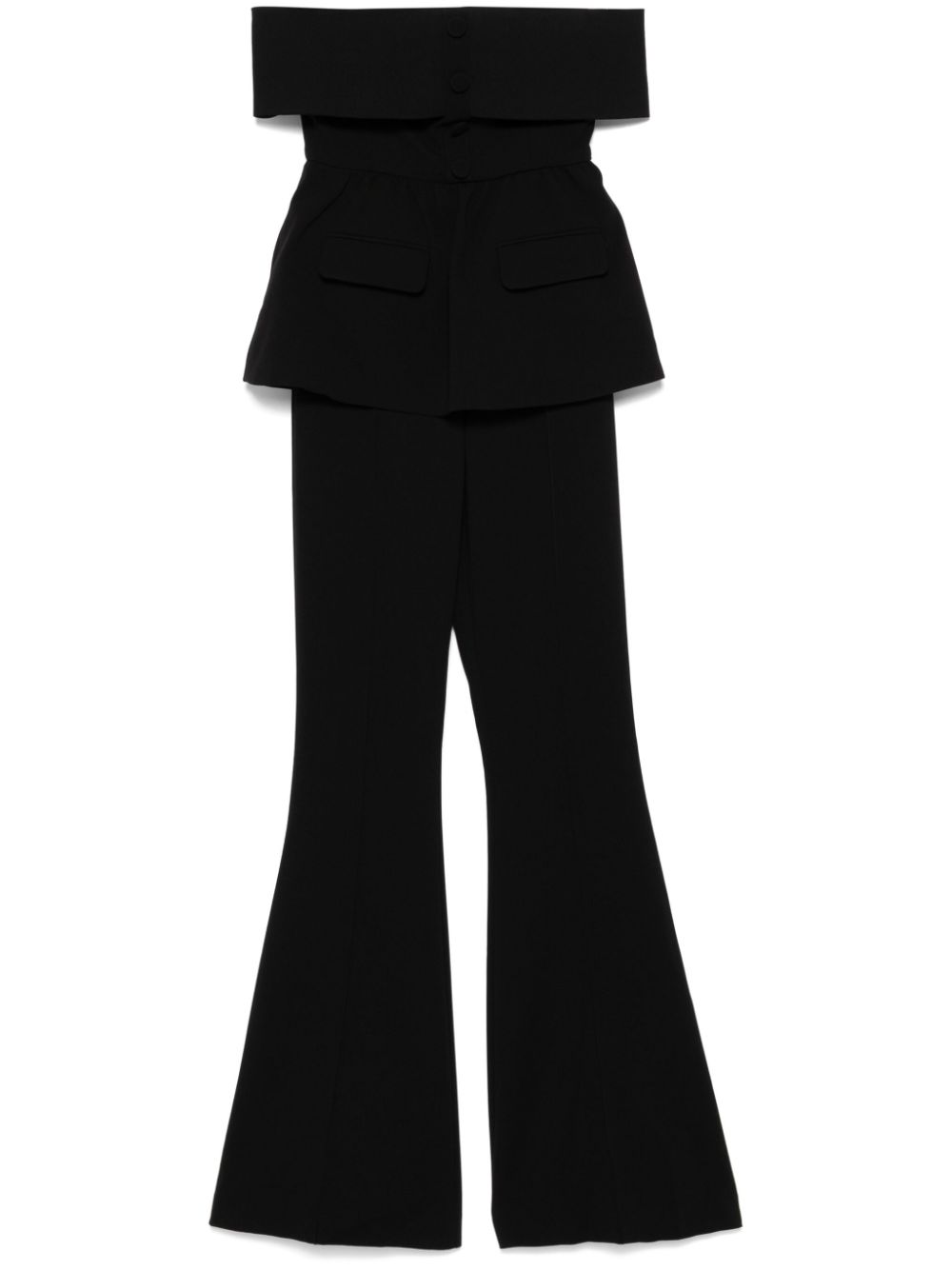 Self portrait off shoulder jumpsuit 2025