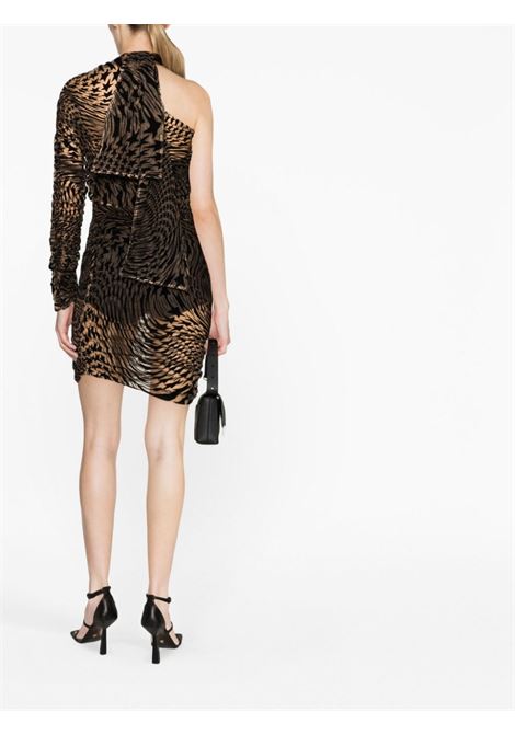 Abito con motivo a stelle in nero Mugler - donna MUGLER | 22W1RO14676942308
