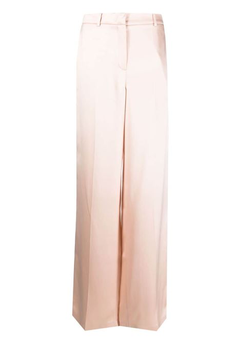 Pastel orange wide-leg trousers - women MAGDA BUTRYM | Trousers | 145723ORNG