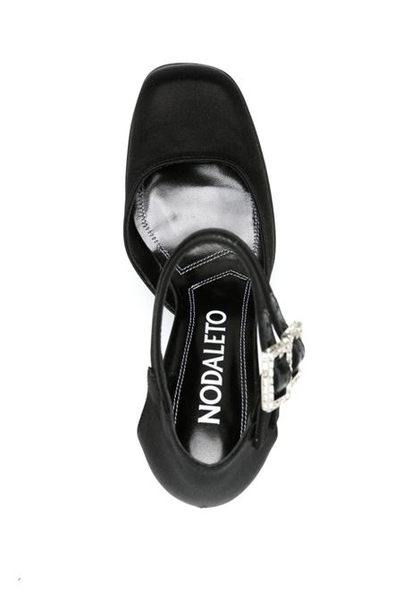 Black Angel Y 120mm satin pumps - women NODALETO | NO1210414BLK