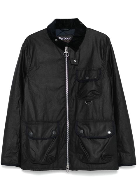 Giacca ANGLER WAX COT OUT in blu Barbour - uomo BARBOUR | MWX2348NY92