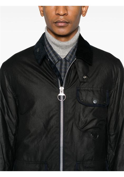 Giacca ANGLER WAX COT OUT in blu Barbour - uomo BARBOUR | MWX2348NY92