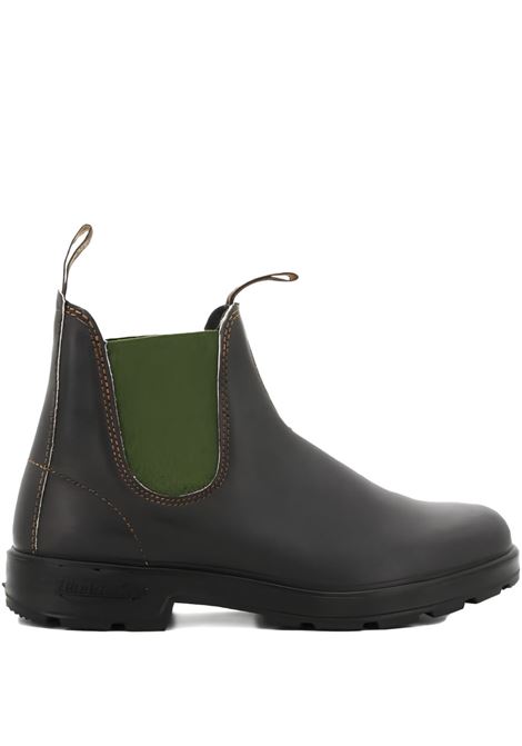 Stivaletti Chelsea in marrone e verde Blundstone - uomo BLUNDSTONE | 242519BCBRWNOLV
