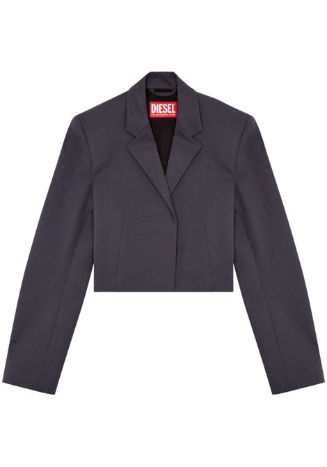 Grey G Milla cropped blazer Diesel women DIESEL divincenzoboutique