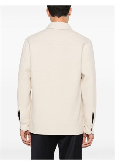 Beige wool overshirt Eleventy - men ELEVENTY | J75CAMJ01TES0J0230213