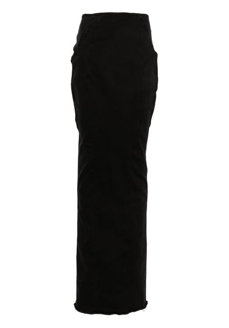 Black Channel denim maxi skirt Entire Studios - women ENTIRE STUDIOS | Skirts | ES2572MA