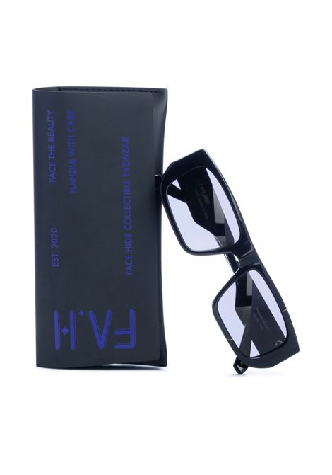 Black broken vision sungllasses FACE.HIDE - unisex FACE.HIDE | BROKENVISIONALLBLACK