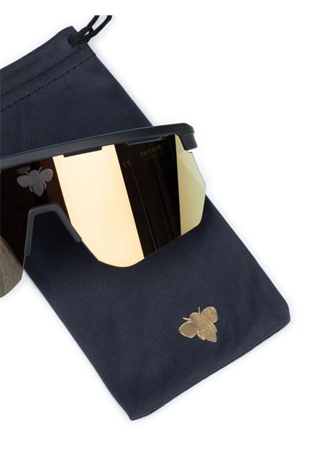 Gold and black raider sunglasses FACE.HIDE - unisex FACE.HIDE | RAIDERGOLD