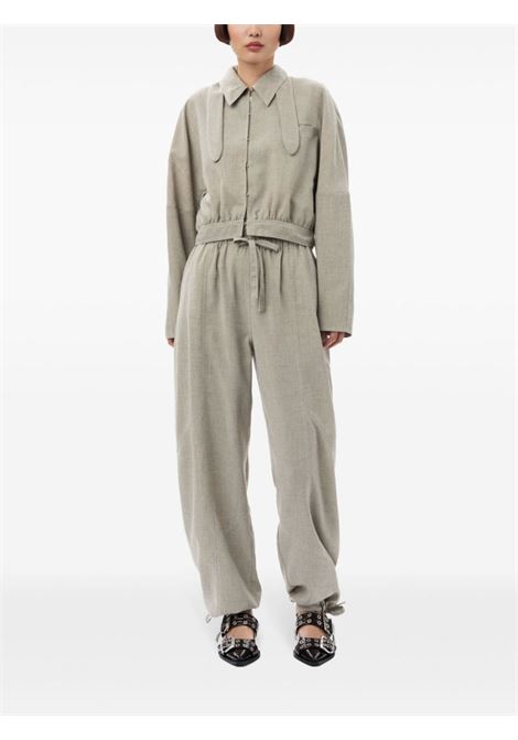 Giacca con fiocco in grigio Ganni - donna GANNI | F9215498