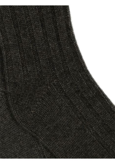 Green cashmere socks Gotha - unisex GOTHA | 4501026CASH