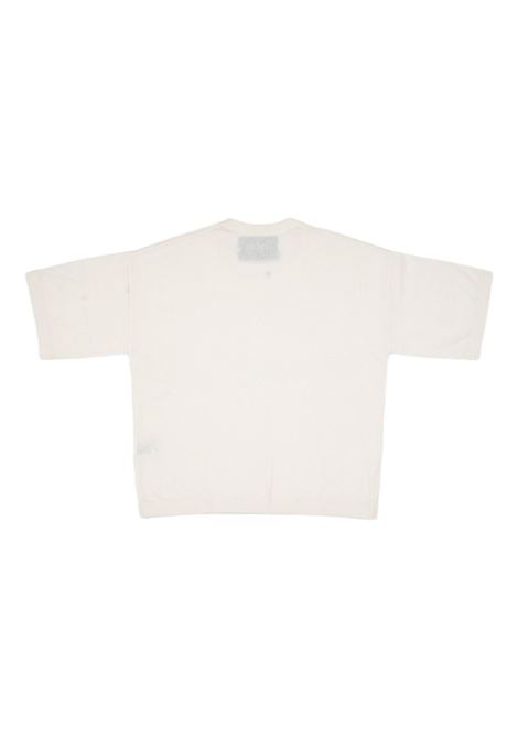 T-shirt in maglia in beige Gotha - uomo GOTHA | 4502408CECRU