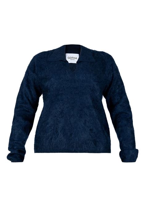 Maglione a maniche lunghe in blu Gotha - donna GOTHA | 4503019CMARINE