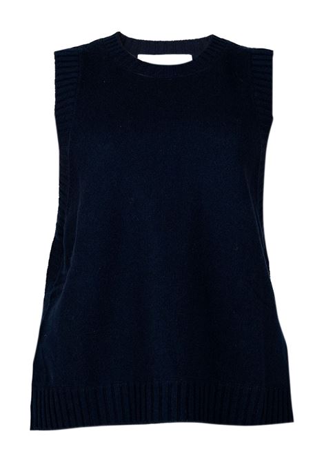 Gilet in maglia in blu Gotha - donna GOTHA | 4503092MARINE