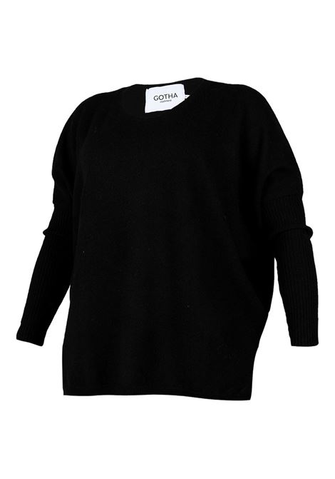 Maglione a maniche lunghe in nero Gotha - donna GOTHA | 4504002CNOIR