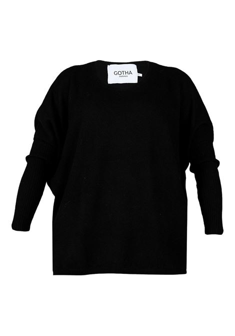 Maglione a maniche lunghe in nero Gotha - donna GOTHA | 4504002CNOIR