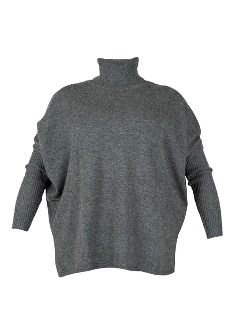 Maglione a maniche lunghe in grigio Gotha - donna GOTHA | 4504003CGRISCHINEFONCE