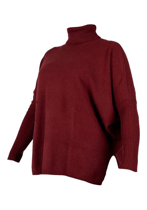 Maglione a maniche lunghe in bordeaux Gotha - donna GOTHA | 4504003CPOURPRE