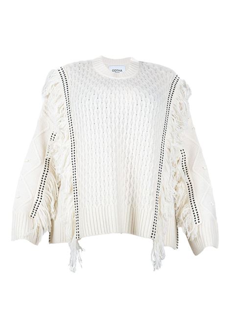 Maglione a maniche lunghe in beige Gotha - donna GOTHA | 4508511ECRU