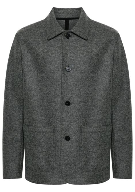 Giacca monopetto in lana Utility in grigio Harris wharf london - uomo HARRIS WHARF LONDON | Capispalla | C9432MLK140