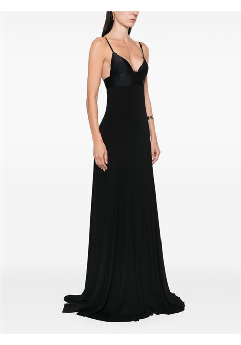 Abito lungo La Robe Spallina in nero Jacquemus - donna JACQUEMUS | 243DR1752452990