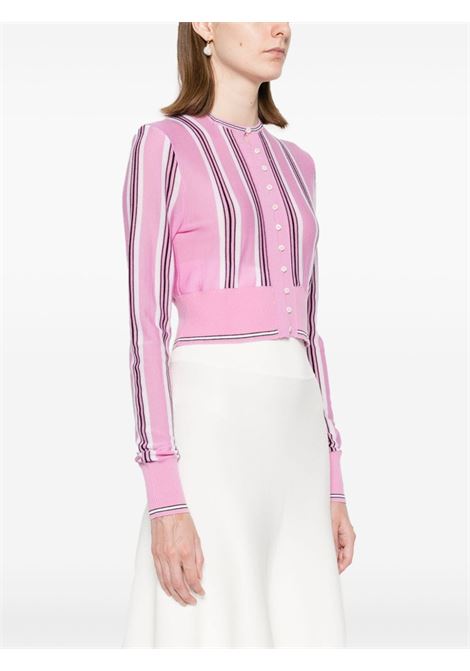 Cardigan le cardigan spiaggia in rosa Jacquemus - donna JACQUEMUS | 243KN5072414043