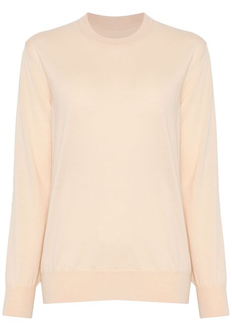 Beige round neck sweater Jil Sander - women JIL SANDER | Sweaters | J04GP0001J14531268
