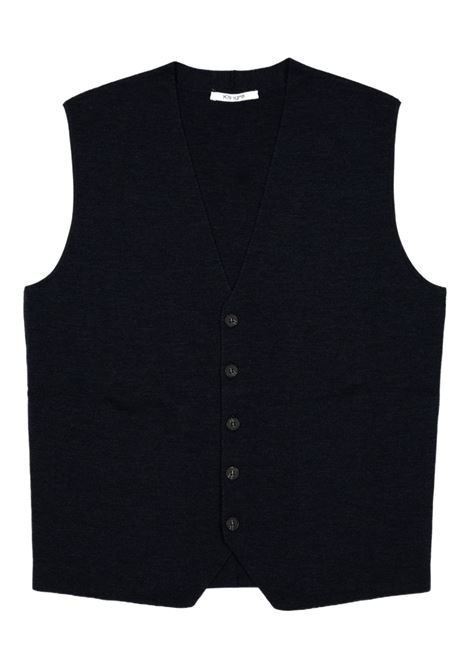 Grey knitted-design vest Kangra - men KANGRA | 90050700066