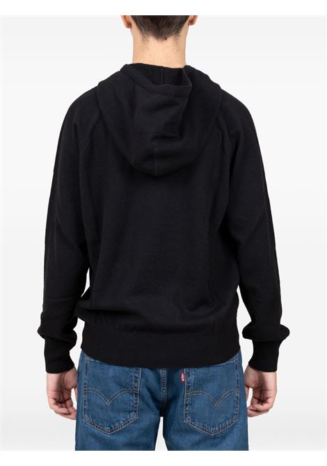 Maglione con cappuccio in nero Kangra - uomo KANGRA | 9009880600013