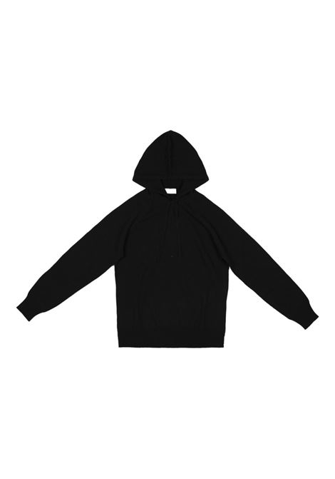 Maglione con cappuccio in nero Kangra - uomo KANGRA | 9009880600013
