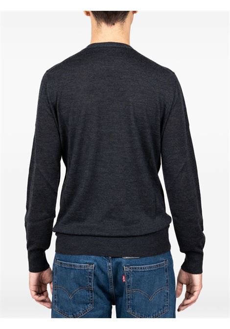 Grey crew-neck jumper Kangra - men KANGRA | 90170100039