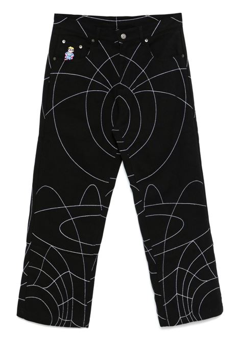 Black String Theory trousers Kidsuper - men