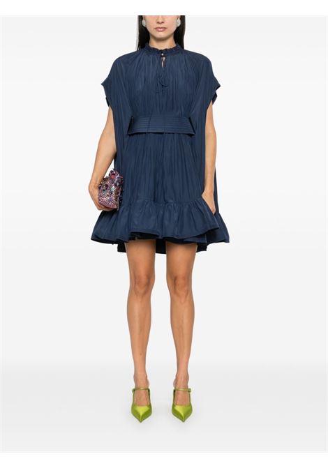 Abito con cintura in blu Lanvin - donna LANVIN | RWDR00694778241