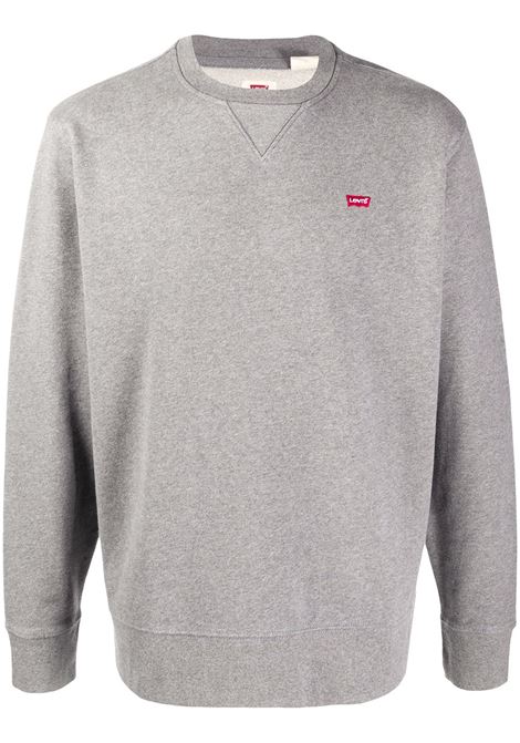 Felpa con logo in grigio Levi's - uomo LEVI'S | Maglie | 359090002GRY