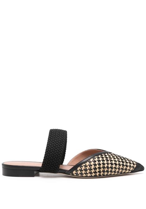 Mules Manu in nero di Malone Souliers - donna MALONE SOULIERS | Mules | MANU101BLK