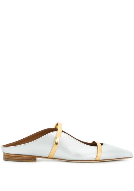 Silver gold Maureene pointed mules Malone Souliers - women MALONE SOULIERS | Mules | MAUREENFLAT77SLVRGLD