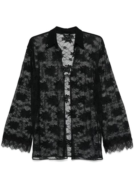 Black lace blouse Oséree - women OSÉREE | OLC143BLK