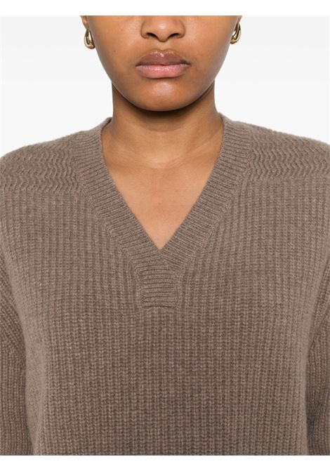 Taupe grey merino wool jumper Remain - women REMAIN | 50214923042304