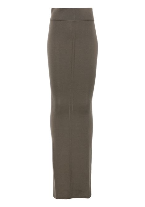 Gonna maxi Pillar in grigio Rick owens - donna RICK OWENS | Gonne | RO02D3684M34