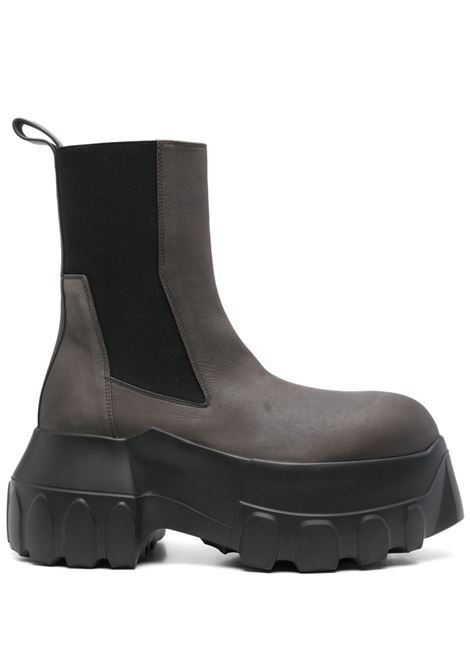 Grey Beatle Mega Tractor boots Rick owens - men RICK OWENS | Boots | RR02D6860LSA789
