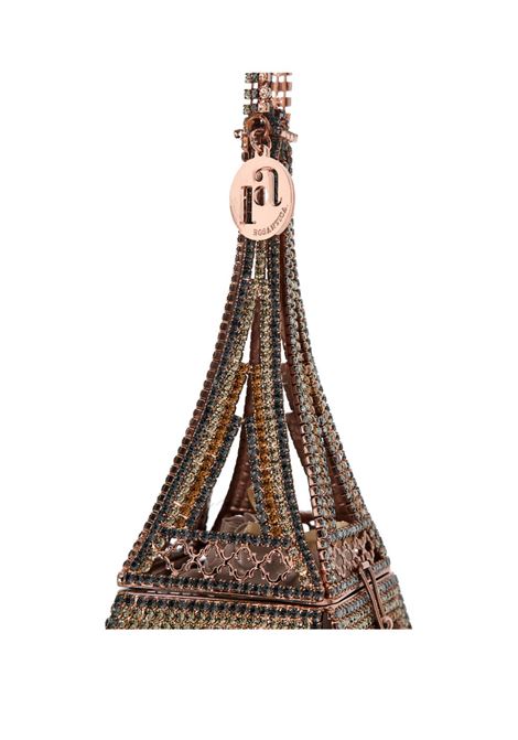 Multicolored tour eiffel clutch bag Rosantica - women ROSANTICA | B589RAEIFFELMLT